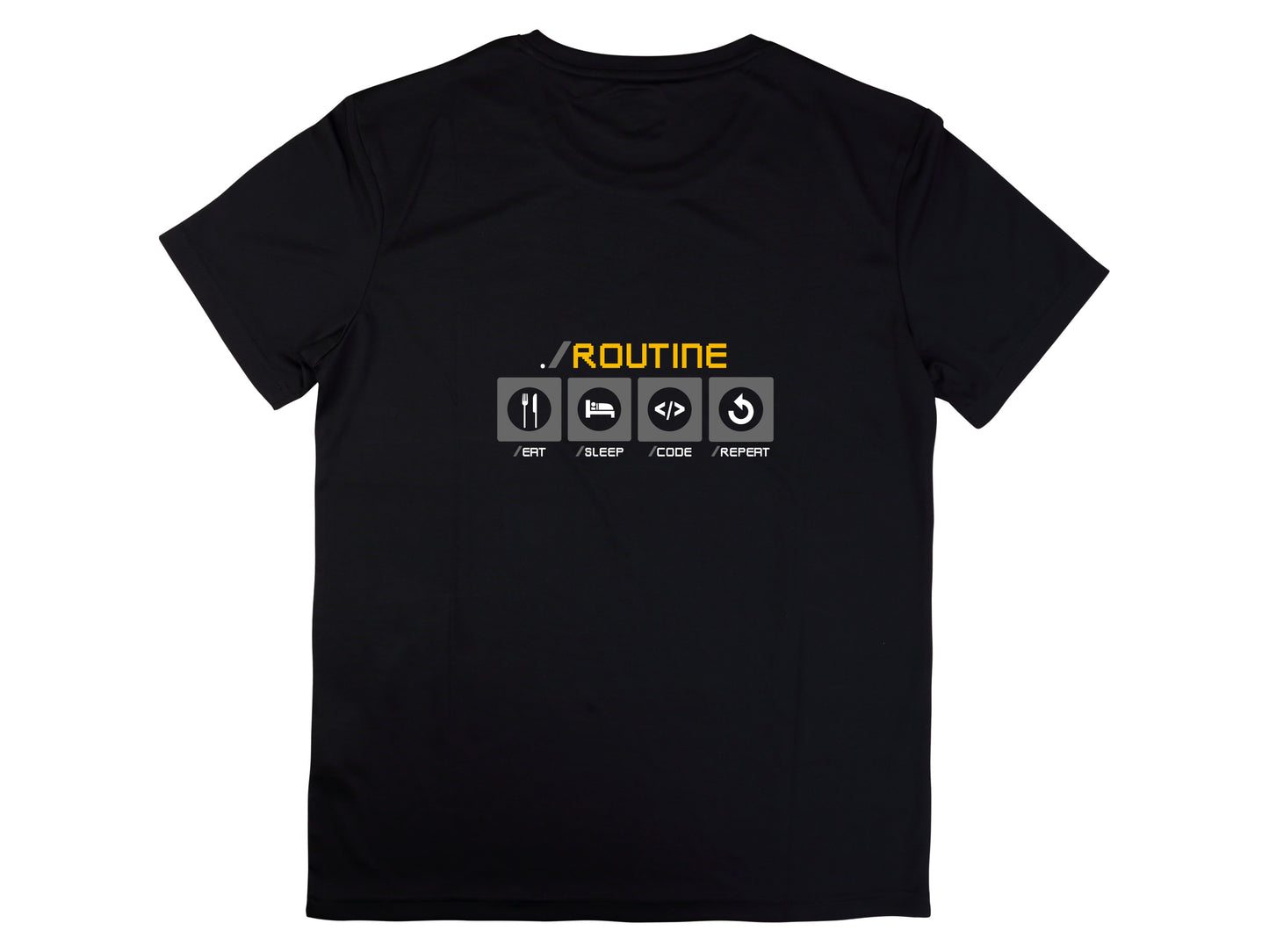 Developer Routine Shirt, Eat Sleep Code Repeat Tee, Funny Programmer T-Shirt, Software Engineer Gift, Coding Unisex Shirt