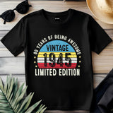 1945 80th Birthday T-Shirt | Funny 80th Gifts for Him, Gifts for Him | Classic 80th T-Shirt for Men