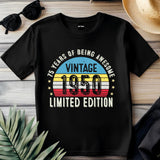 1950 75th Birthday T-Shirt | Funny 75th Gifts for Him, Gifts for Him | Classic 75th T-Shirt for Men