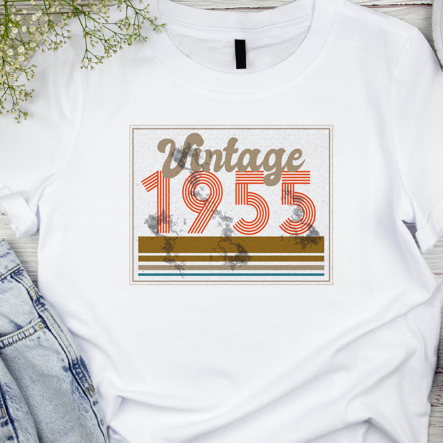 1955 Vintage PR-ET - 70th Birthday T-Shirt, Funny 70th Gift for Dad, 70th Gifts for Men