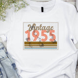 1955 Vintage PR-ET - 70th Birthday T-Shirt, Funny 70th Gift for Dad, 70th Gifts for Men