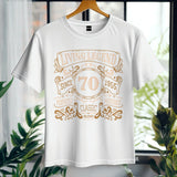 Living Legend 1955 - 70th Birthday T-Shirt, Perfectly Matured Classic Blend, Funny 70th Gift for Dad, 70th Gifts for Men, 70th T-Shirt