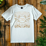 Living Legend 1955 - 70th Birthday T-Shirt, Perfectly Matured Classic Blend, Funny 70th Gift for Dad, 70th Gifts for Men, 70th T-Shirt