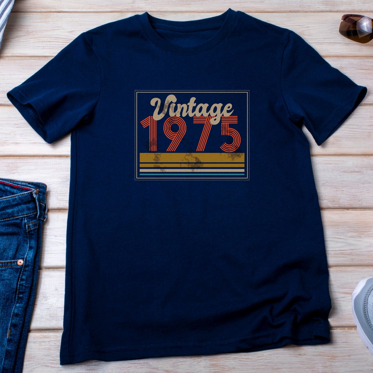 1975 Vintage PR-ET T-Shirt, 50th Birthday Gift for Men, Funny 50th Gift for Dad, 50th T-Shirt
