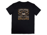 Living Legend 1975 - 50th Birthday T-Shirt, Perfectly Matured Classic Blend, Funny 50th Gift for Dad, 50th Gifts for Men, 50th T-Shirt