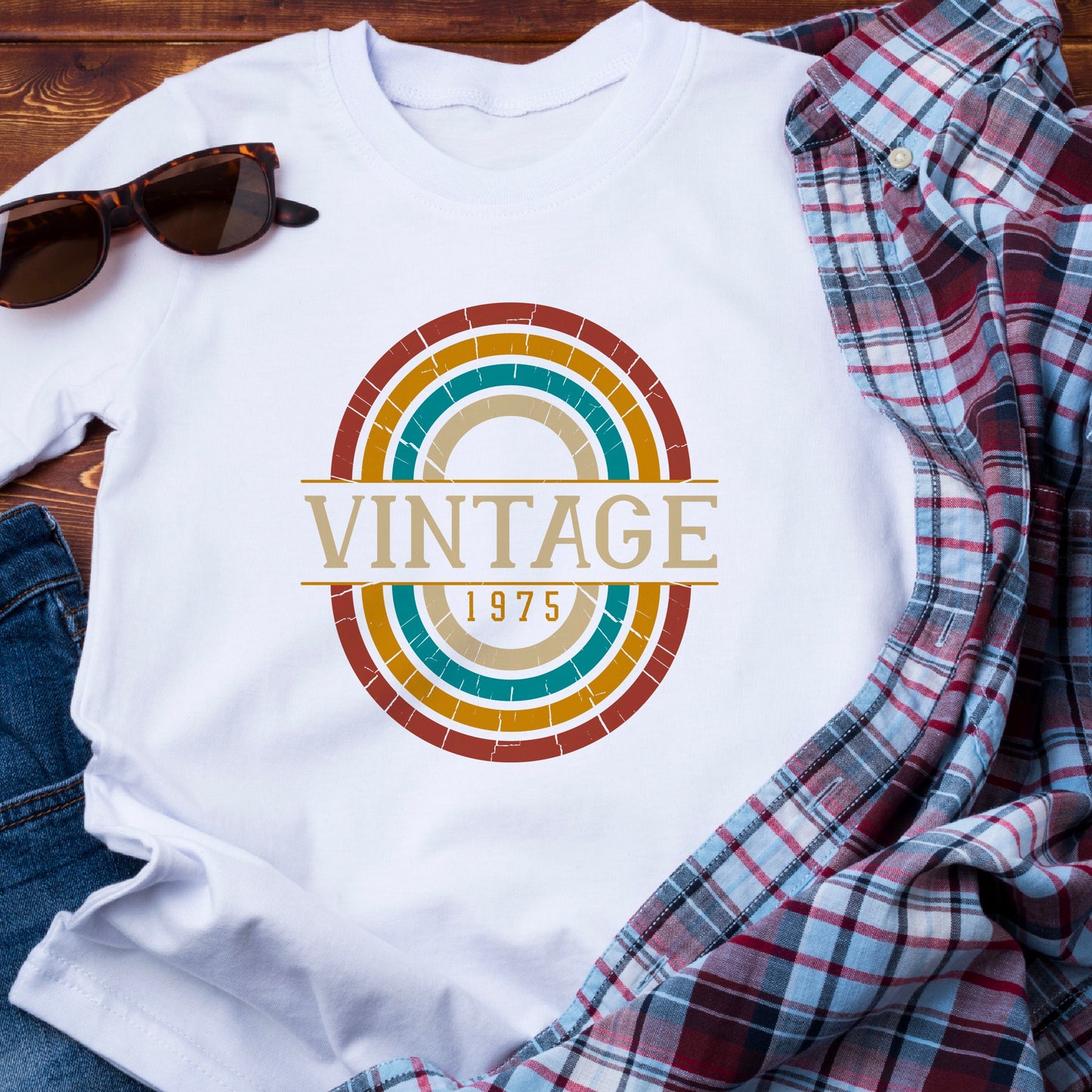 1975 Vintage Quote T-Shirt, PR-ET, 50th Birthday Gift for Men, Funny 50th T-Shirt for Dad