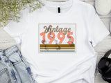 Vintage 1995 - 30th Birthday T-Shirt, PR-ET Design, Funny 30th Gift for Dad, 30th Gifts for Men
