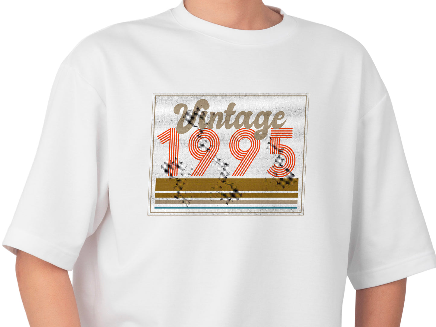 Vintage 1995 - 30th Birthday T-Shirt, PR-ET Design, Funny 30th Gift for Dad, 30th Gifts for Men