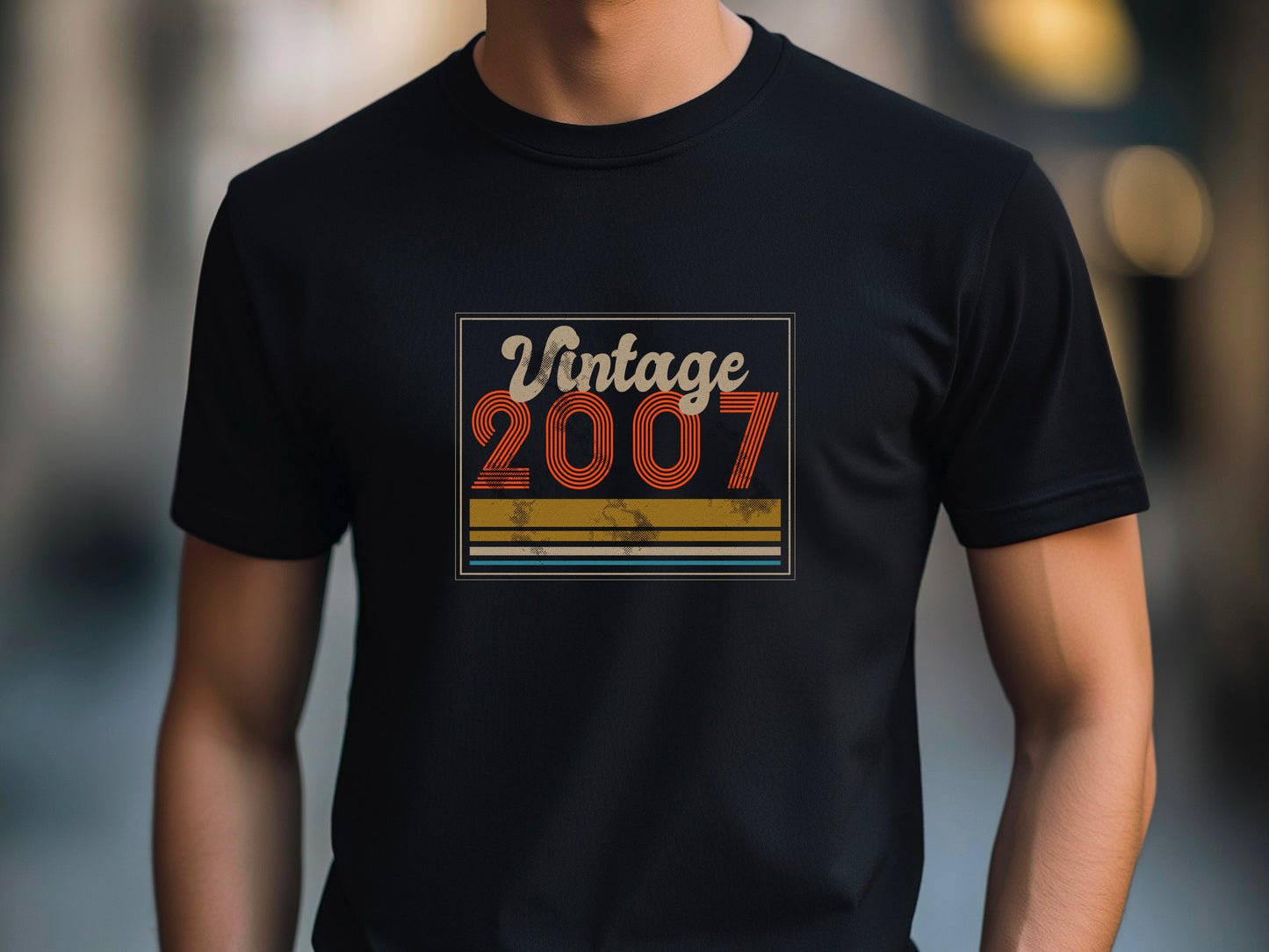 Vintage 2007 - 18th Birthday T-Shirt, Funny 18th Gift for Dad, 18th Gifts for Men, Classic 18th T-Shirt