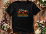 Vintage 2007 - 18th Birthday T-Shirt, Funny 18th Gift for Dad, 18th Gifts for Men, Classic 18th T-Shirt