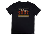 Vintage 2007 - 18th Birthday T-Shirt, Funny 18th Gift for Dad, 18th Gifts for Men, Classic 18th T-Shirt