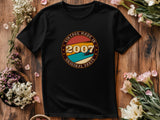 2007 18th Birthday T-Shirt, Made with Original Parts T-Shirt, Funny 18th Birthday Gift, 18th Gifts, 18th T-Shirt