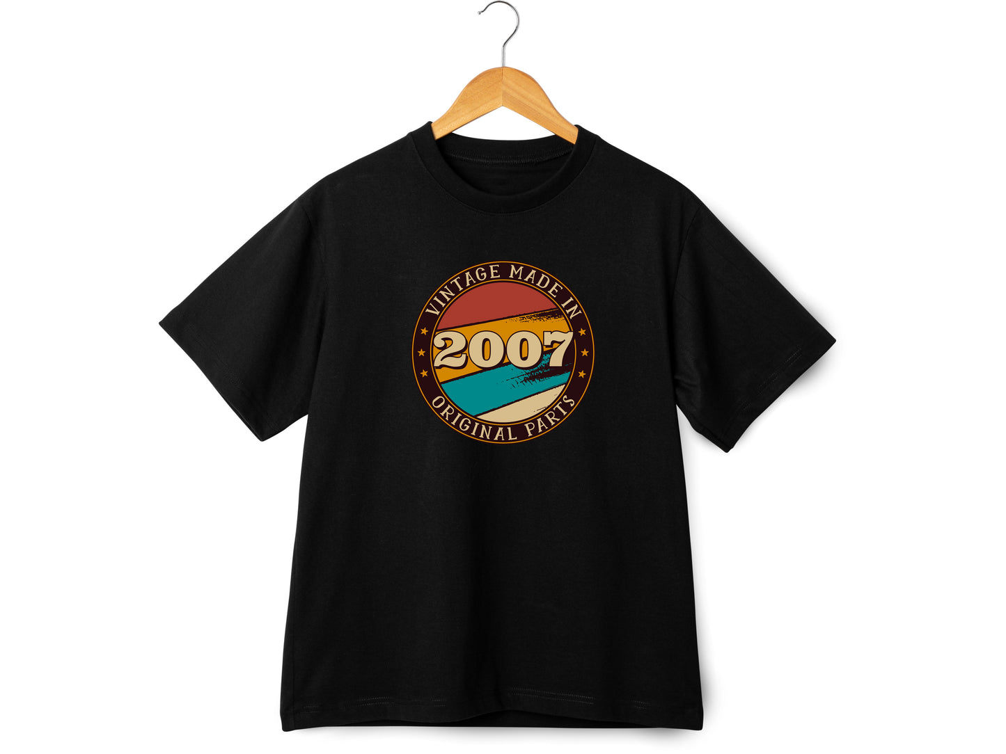 2007 18th Birthday T-Shirt, Made with Original Parts T-Shirt, Funny 18th Birthday Gift, 18th Gifts, 18th T-Shirt