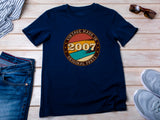 2007 18th Birthday T-Shirt, Made with Original Parts T-Shirt, Funny 18th Birthday Gift, 18th Gifts, 18th T-Shirt