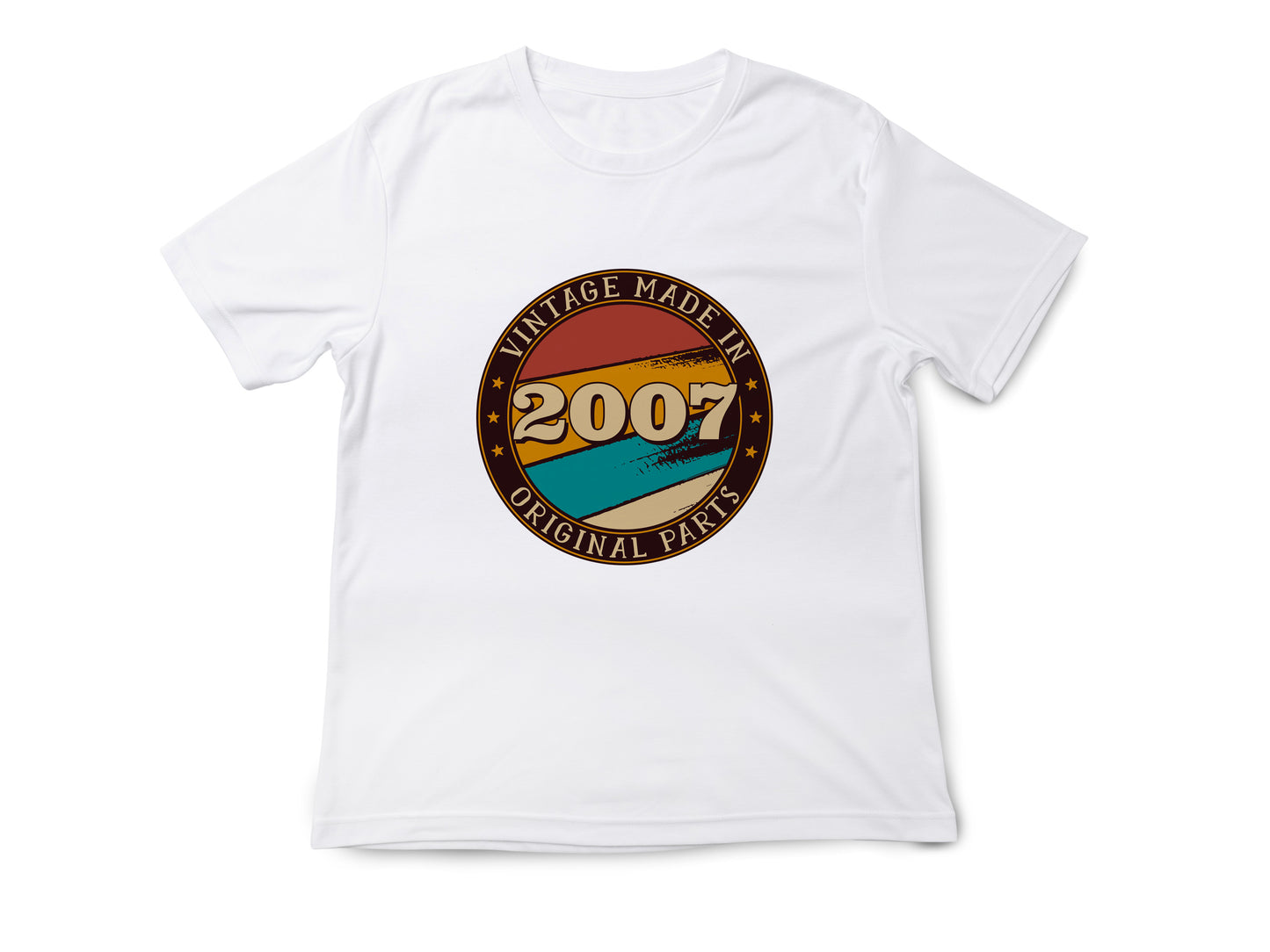 2007 18th Birthday T-Shirt, Made with Original Parts T-Shirt, Funny 18th Birthday Gift, 18th Gifts, 18th T-Shirt