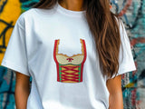 Oktoberfest Woman Costume T-Shirt, Bavarian Dirndl Style Tee, German Beer Festival Shirt, Funny Prost Shirt, Munich Party Outfit