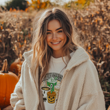 Coffee Anyone? Halloween-Themed Organic Cotton T-Shirt