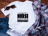 I Am a Nurse Shirt, Funny Nursing T-Shirt, Proud RN Gift Tee, Healthcare Worker Shirt, Medical Unisex Tee