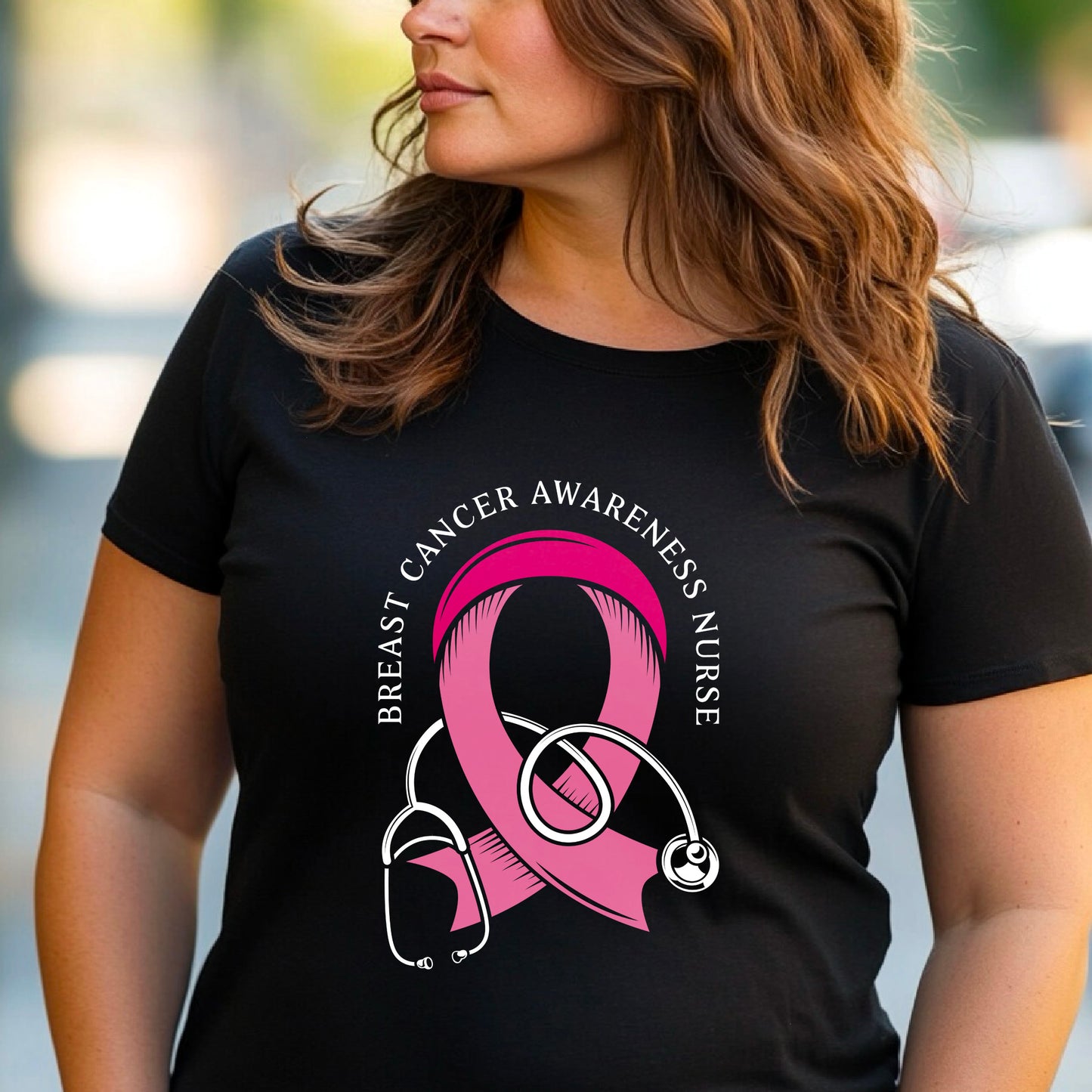 Breast Cancer Awareness Shirt, Pink Ribbon T-Shirt, Support Fighter Tee, Cancer Survivor Gift, October Awareness Shirt