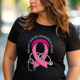 Breast Cancer Awareness Shirt, Pink Ribbon T-Shirt, Support Fighter Tee, Cancer Survivor Gift, October Awareness Shirt