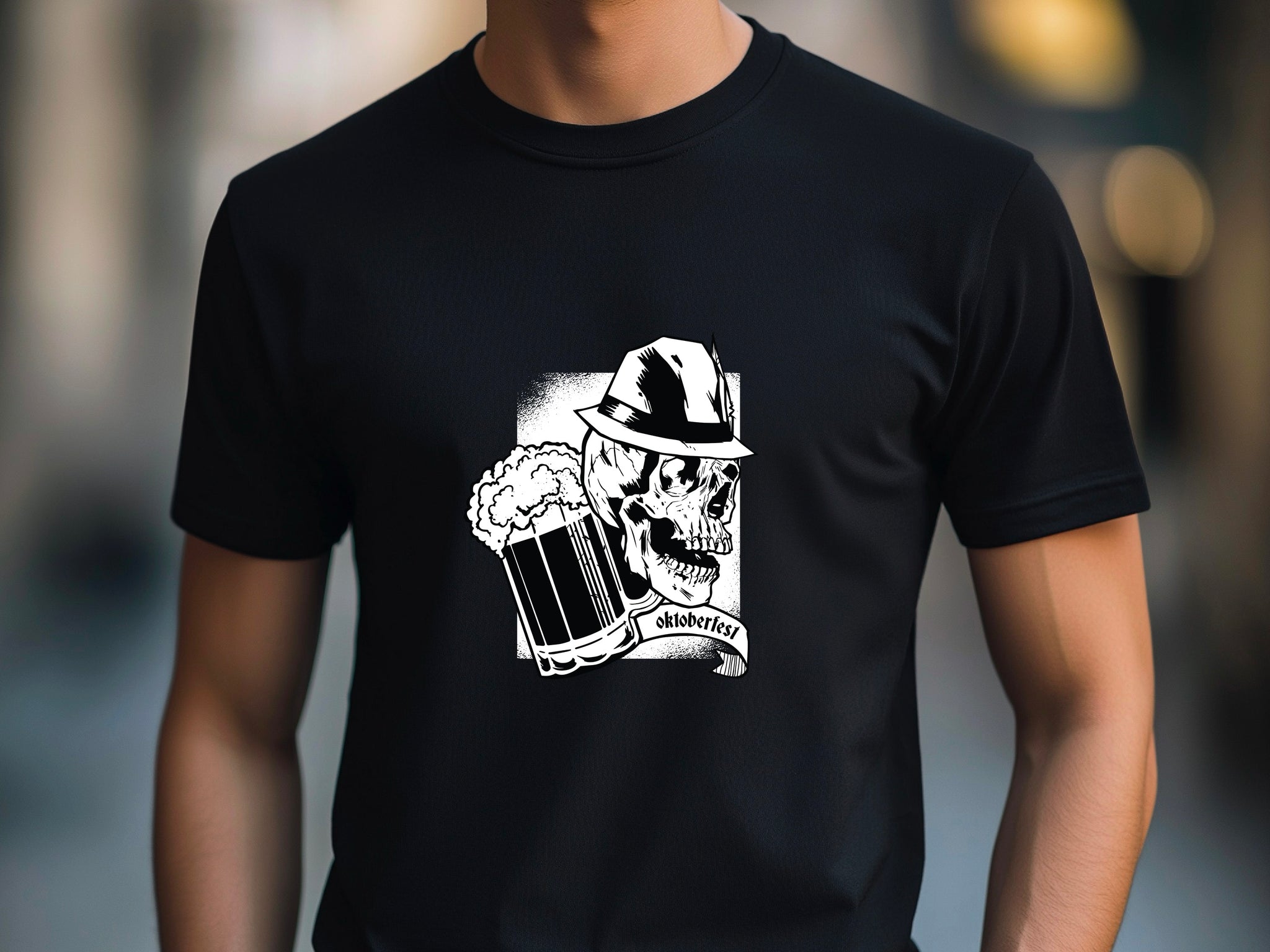 Modern Oktoberfest Shirt, Trendy Bavarian Tee for Women, Edgy Beer Festival Top, Alternative Dirndl T-Shirt, Munich Party Look