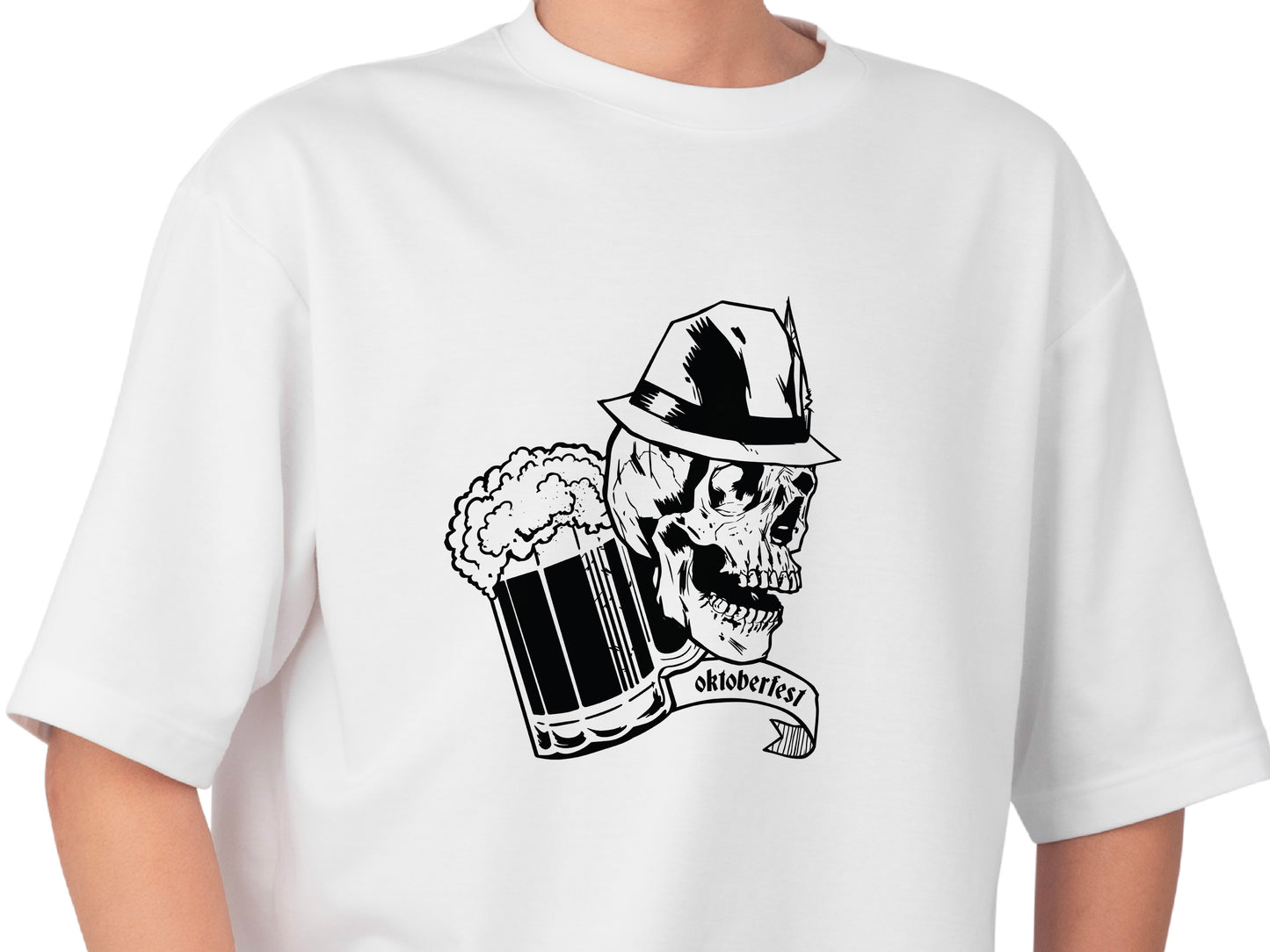 Modern Oktoberfest Shirt, Trendy Bavarian Tee for Women, Edgy Beer Festival Top, Alternative Dirndl T-Shirt, Munich Party Look