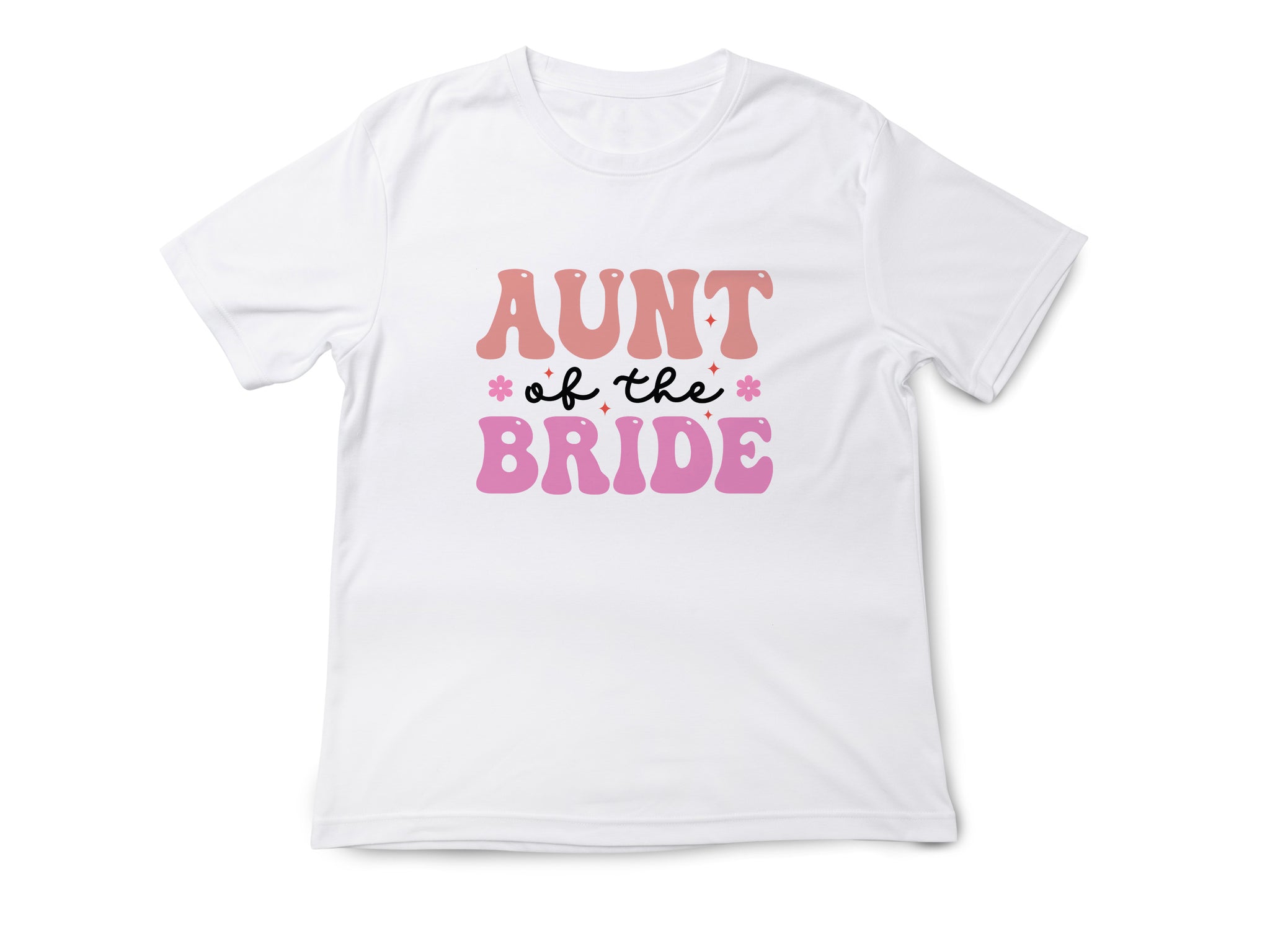Aunt of the Bride Shirt – Wedding T-Shirt – Bridal Party Gift for Aunt – Wedding Day Tee