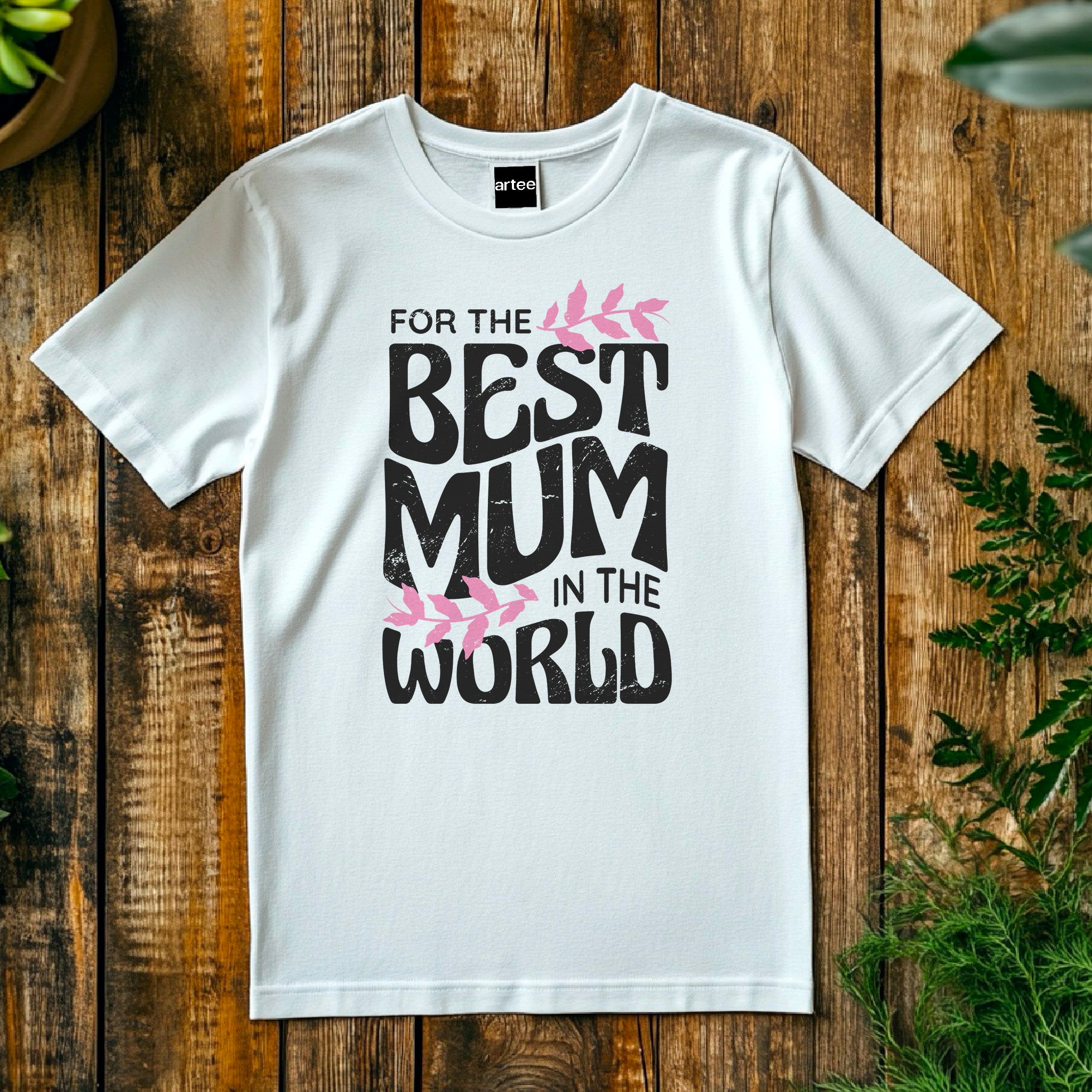 Worlds Best Mummy T Shirt, Best mummy shirt Top, Mothers day gift, gift for mum, soft cotton tee top