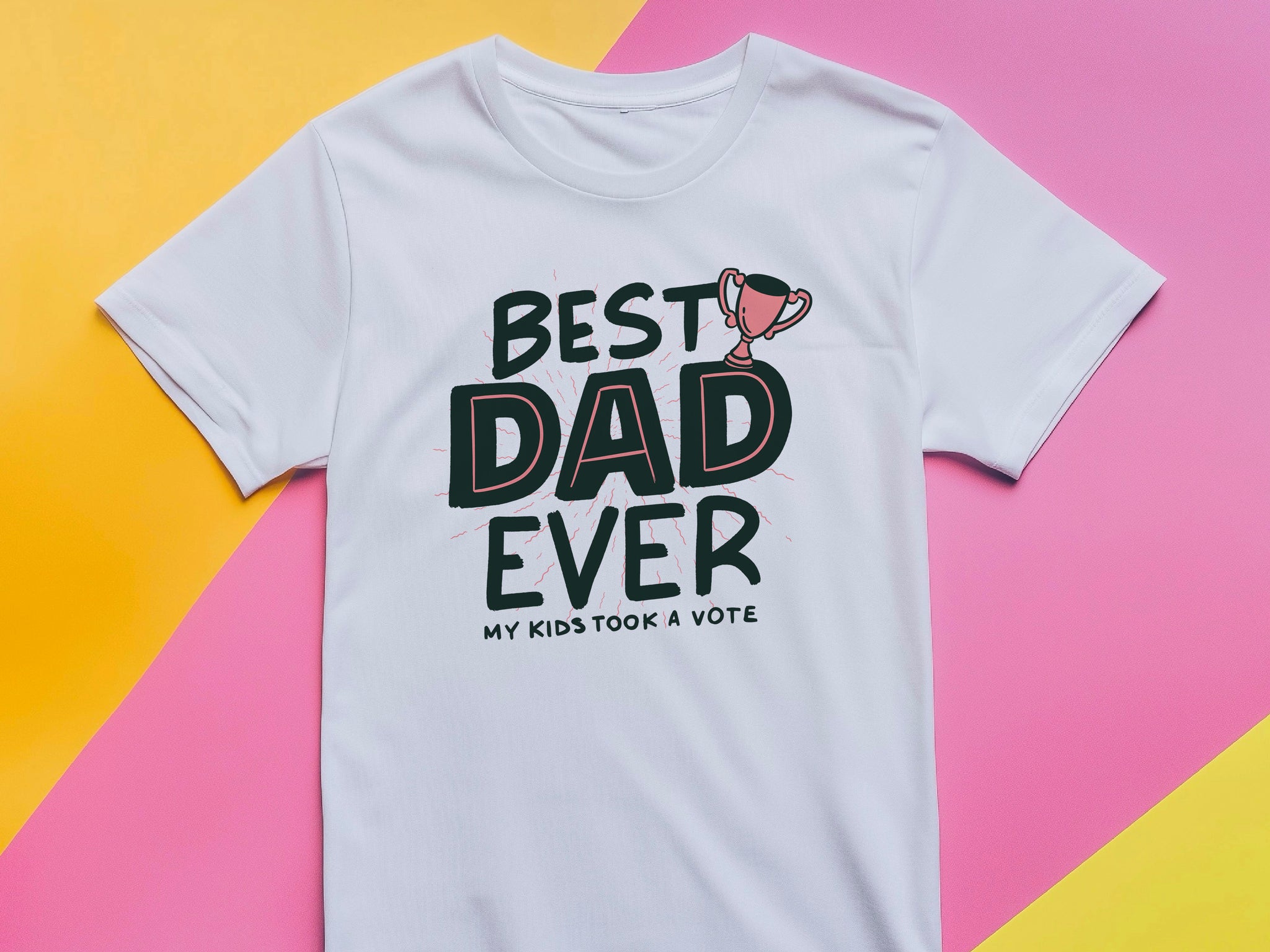 Best Daddy Ever T-shirt Dad Birthday Gift Tshirt Family Presents Fathers Day Gift Funny Slogan Joke Boys Girls Unisex Tee Tops