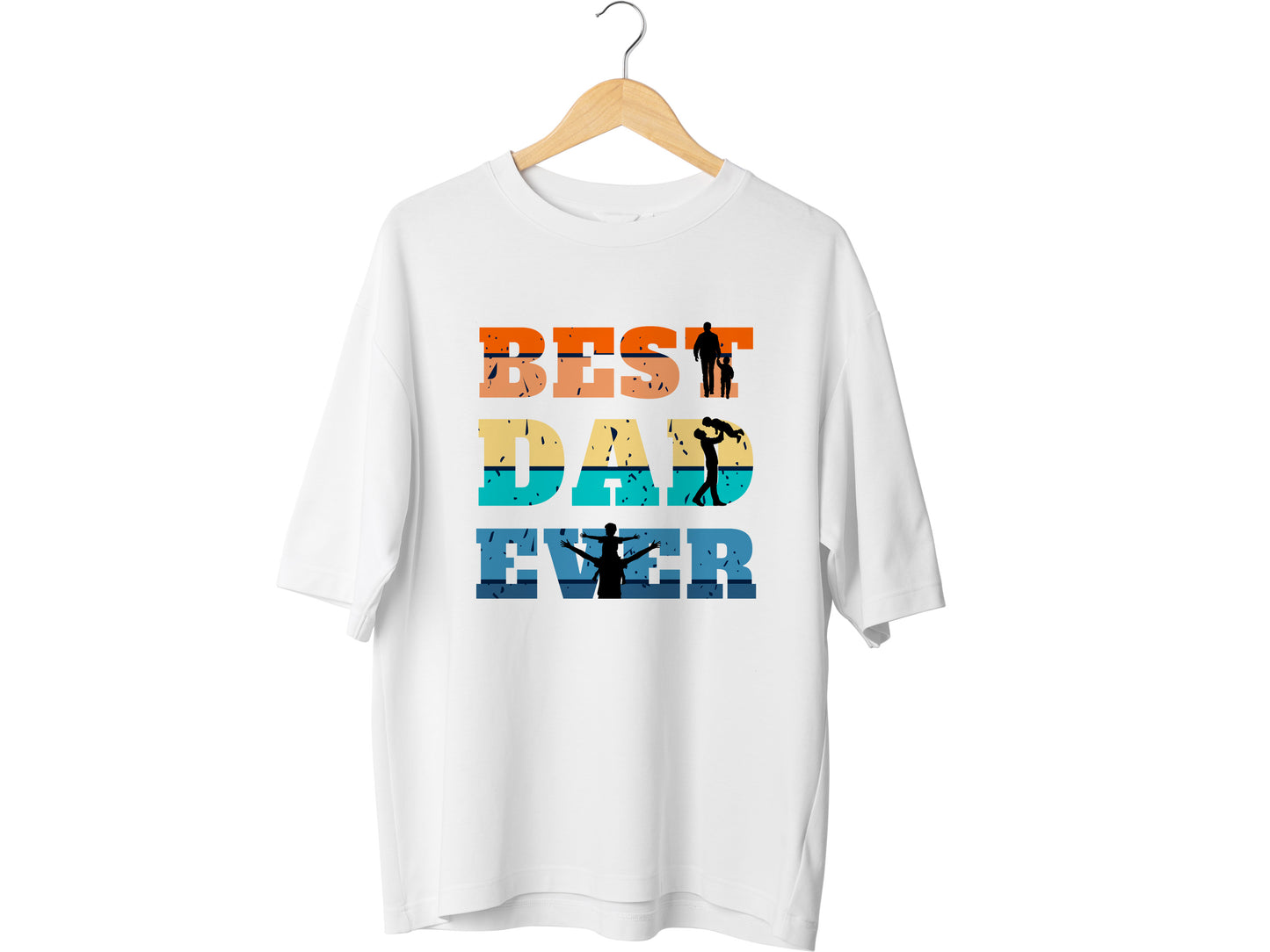 Best Dad Ever T-Shirt – Fathers Day Gift for Dad – Cool Dad Shirt – Mens Gift from Kids – Funny Father’s Day Tee – Gift for Him