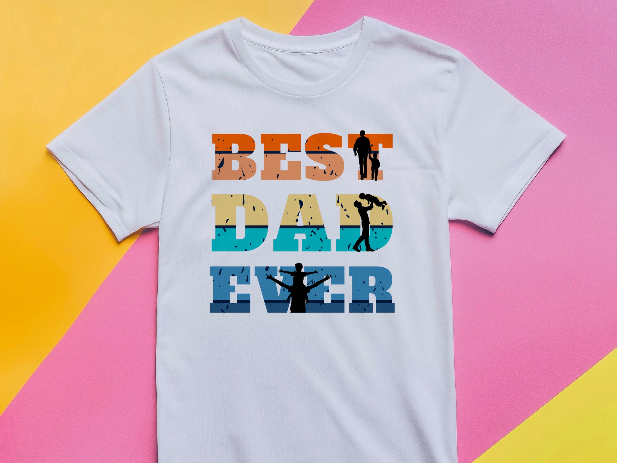 Best Dad Ever T-Shirt – Fathers Day Gift for Dad – Cool Dad Shirt – Mens Gift from Kids – Funny Father’s Day Tee – Gift for Him