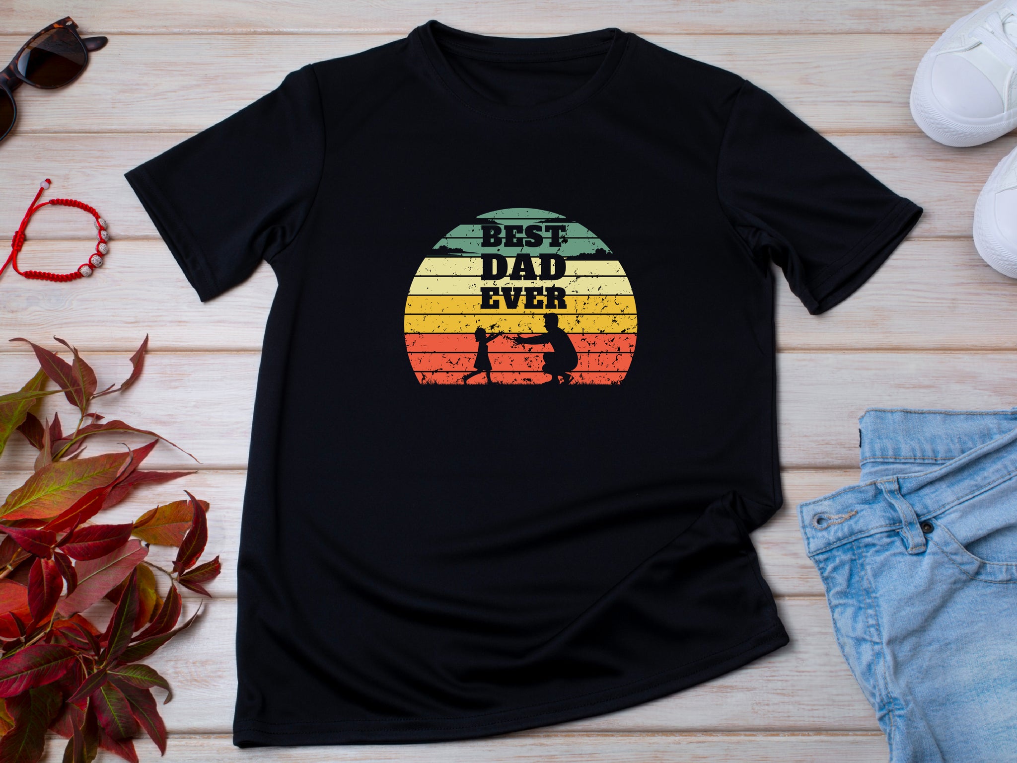 Best Dad Ever Shirt from Daughter – Fathers Day T-Shirt – Daddy Gift from Daughter – Funny Dad Tee – Gift for Him – Mens Dad Shirt