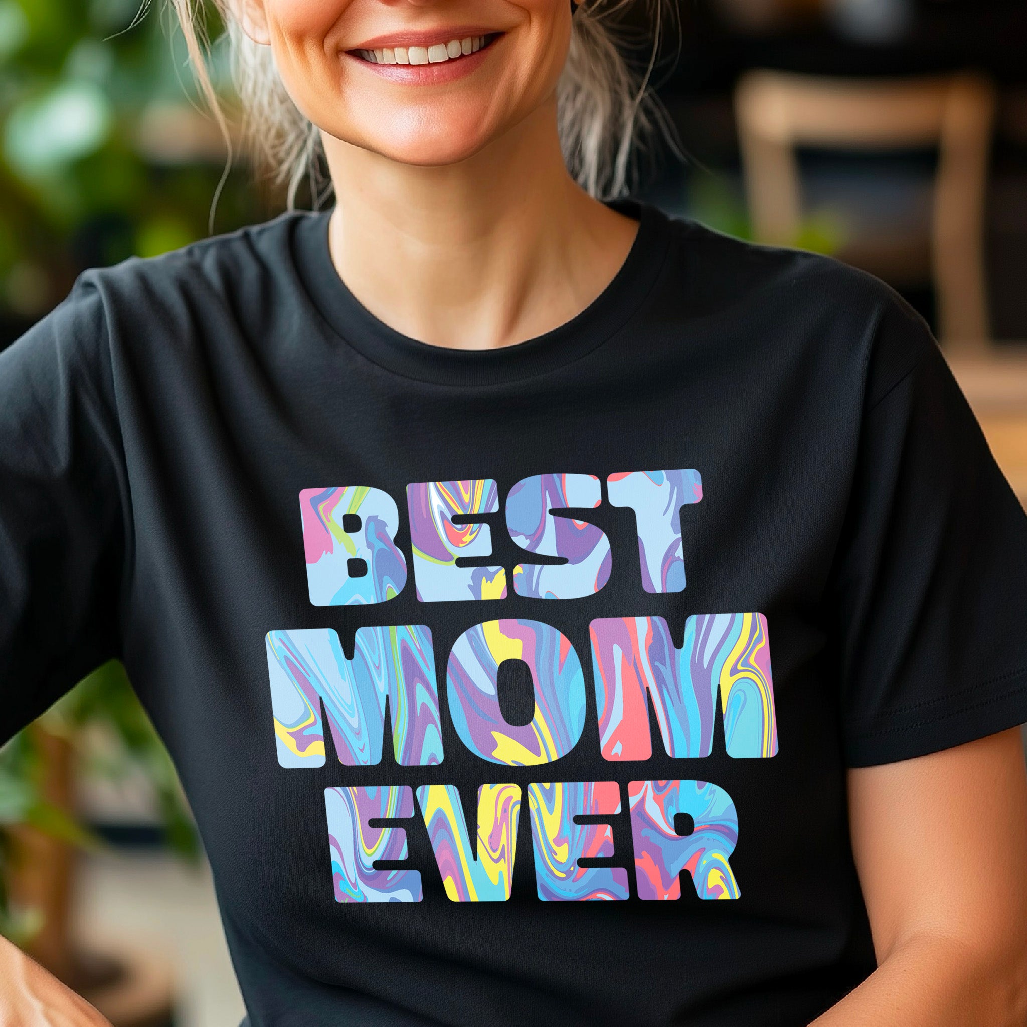 The Best mom ever T-shirt Happy Mother's Day Shirt, Best Mom Ever Shirt, Mom Gift, Mother's Day Shirt, Mother's Day Gift, Mom Shirt