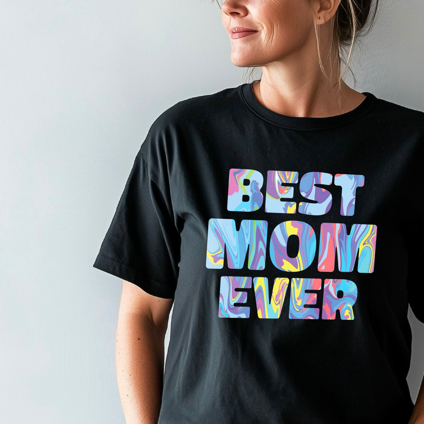 The Best mom ever T-shirt Happy Mother's Day Shirt, Best Mom Ever Shirt, Mom Gift, Mother's Day Shirt, Mother's Day Gift, Mom Shirt