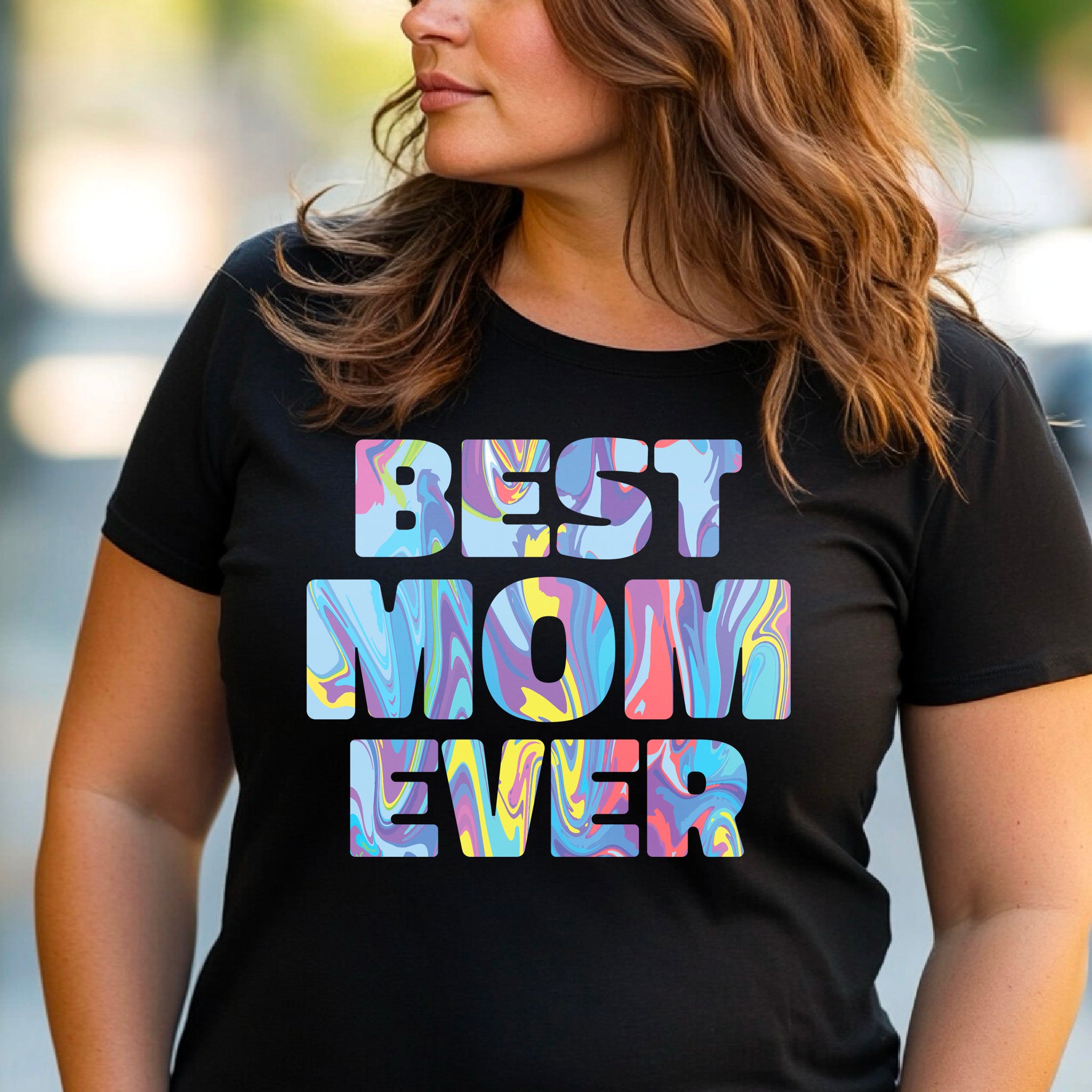 The Best mom ever T-shirt Happy Mother's Day Shirt, Best Mom Ever Shirt, Mom Gift, Mother's Day Shirt, Mother's Day Gift, Mom Shirt