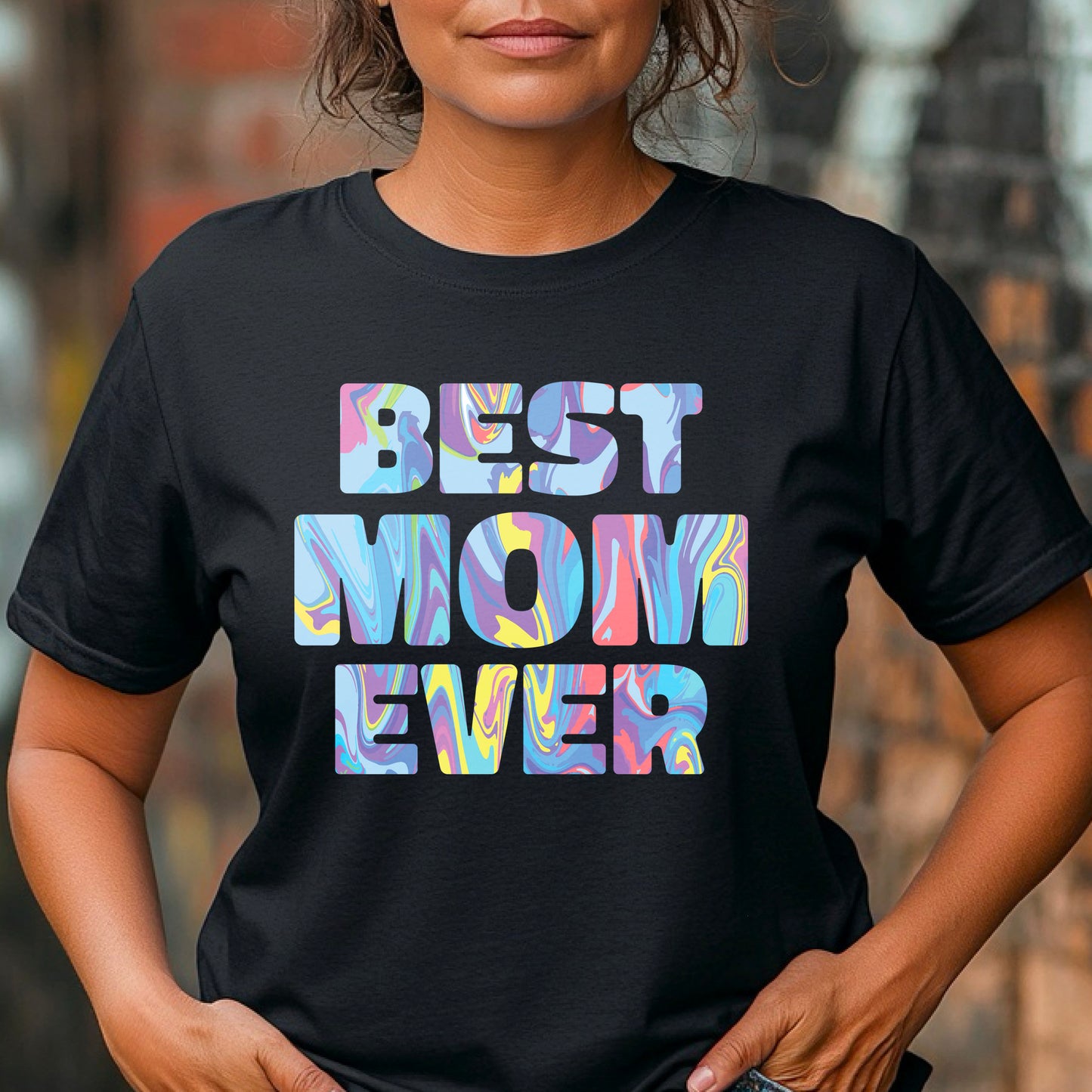 The Best mom ever T-shirt Happy Mother's Day Shirt, Best Mom Ever Shirt, Mom Gift, Mother's Day Shirt, Mother's Day Gift, Mom Shirt