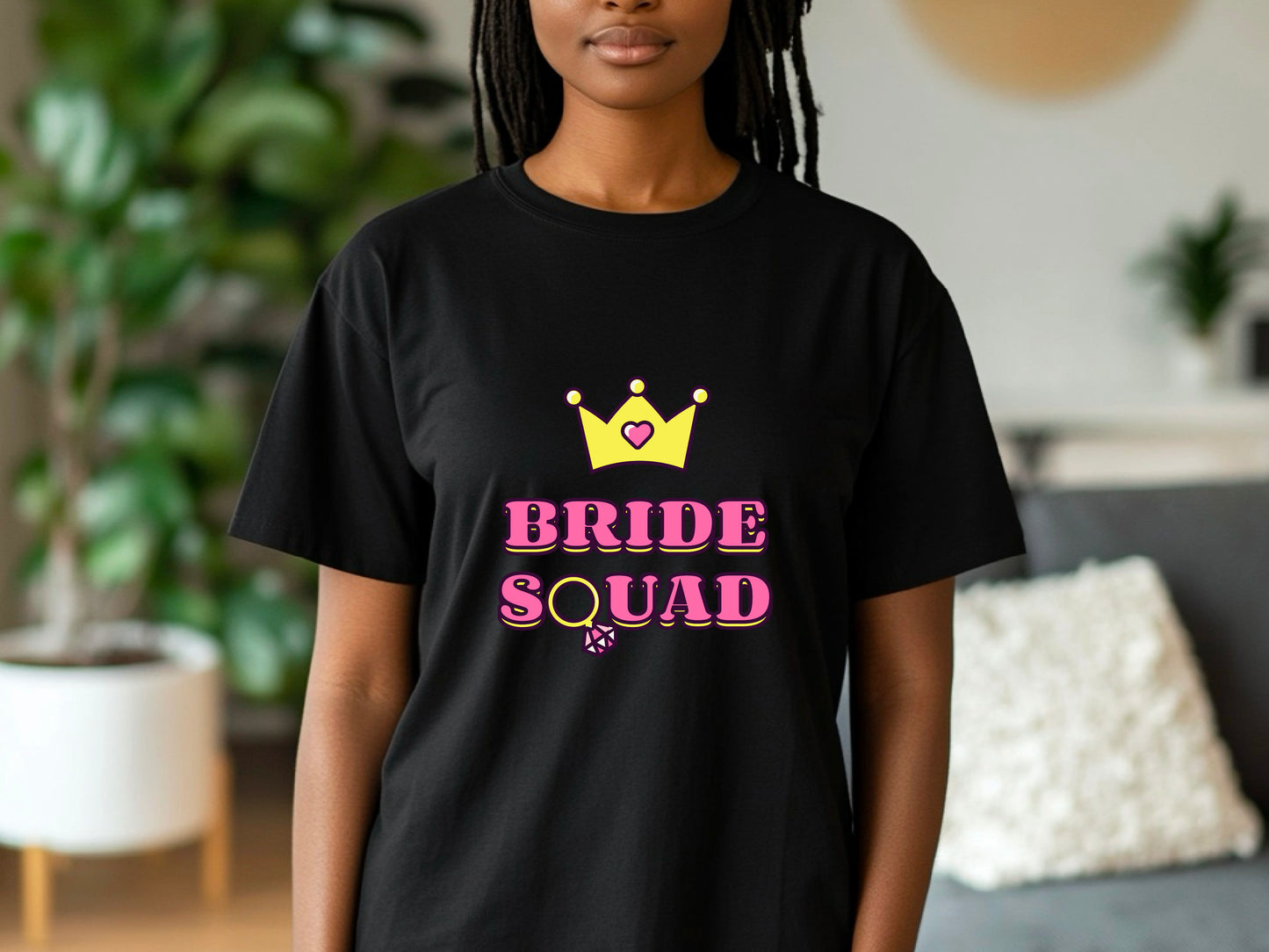 Bride Squad Shirt – Bachelorette Party T-Shirt – Bridesmaid Matching Tee – Bridal Shower Outfit – Team Bride Wedding Shirt