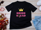 Bride Squad Shirt – Bachelorette Party T-Shirt – Bridesmaid Matching Tee – Bridal Shower Outfit – Team Bride Wedding Shirt