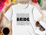 Bride Shirt, Hen Do T-Shirt for Bride Bridal Party, Bachelorette Party Shirts, Hen Party Bridesmaid Shirts, Wedding Party Shirts