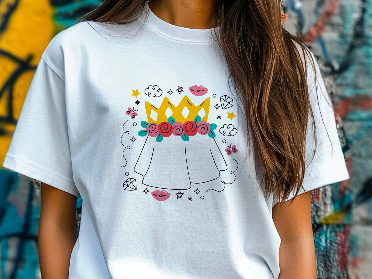 Bride Shirt with Crown – Bridal Shower T-Shirt – Wedding Day Tee – Gift for Bride – Bride to Be Shirt – Bachelorette Party Outfit