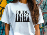 Bride Fashion T-Shirt – Wedding Day Tee – Stylish Bride Shirt – Bridal Shower Gift – Engagement Outfit – Bachelorette Top