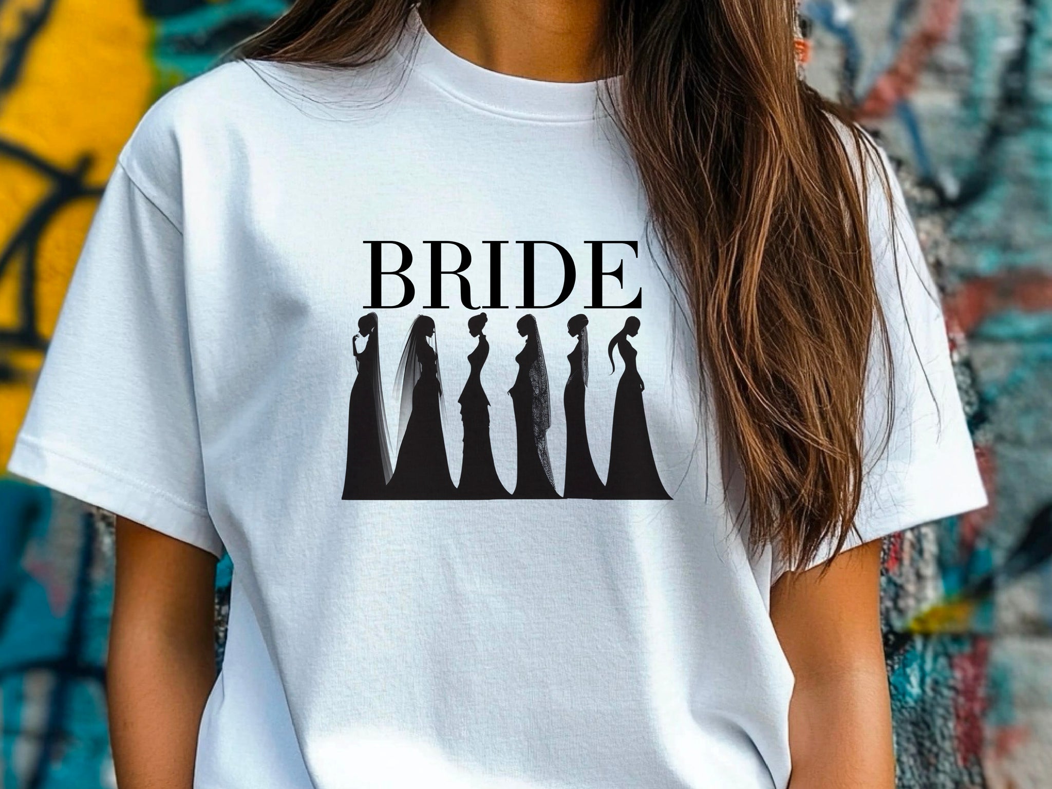 Bride Fashion T-Shirt – Wedding Day Tee – Stylish Bride Shirt – Bridal Shower Gift – Engagement Outfit – Bachelorette Top