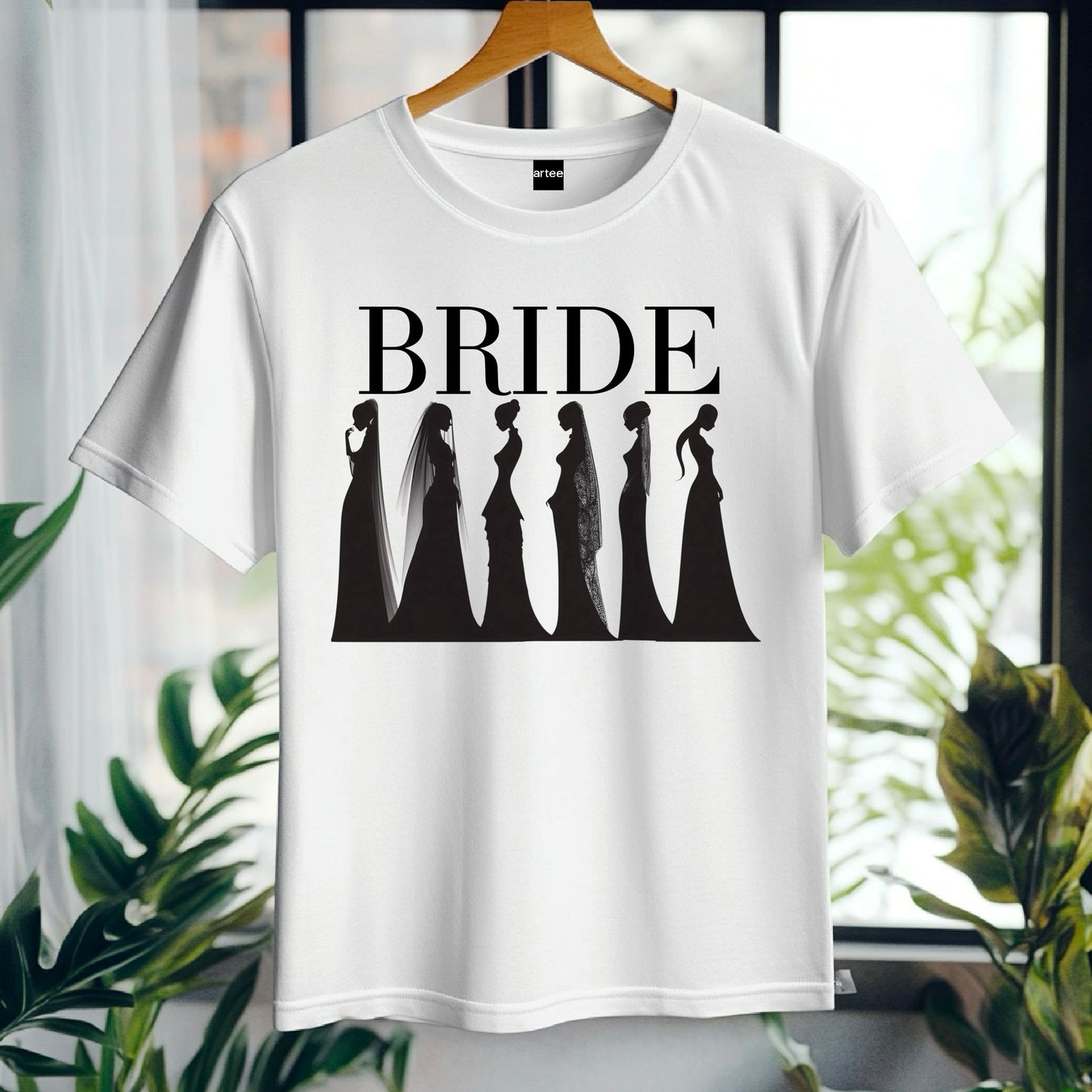 Bride Fashion T-Shirt – Wedding Day Tee – Stylish Bride Shirt – Bridal Shower Gift – Engagement Outfit – Bachelorette Top