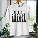 Bride Fashion T-Shirt – Wedding Day Tee – Stylish Bride Shirt – Bridal Shower Gift – Engagement Outfit – Bachelorette Top