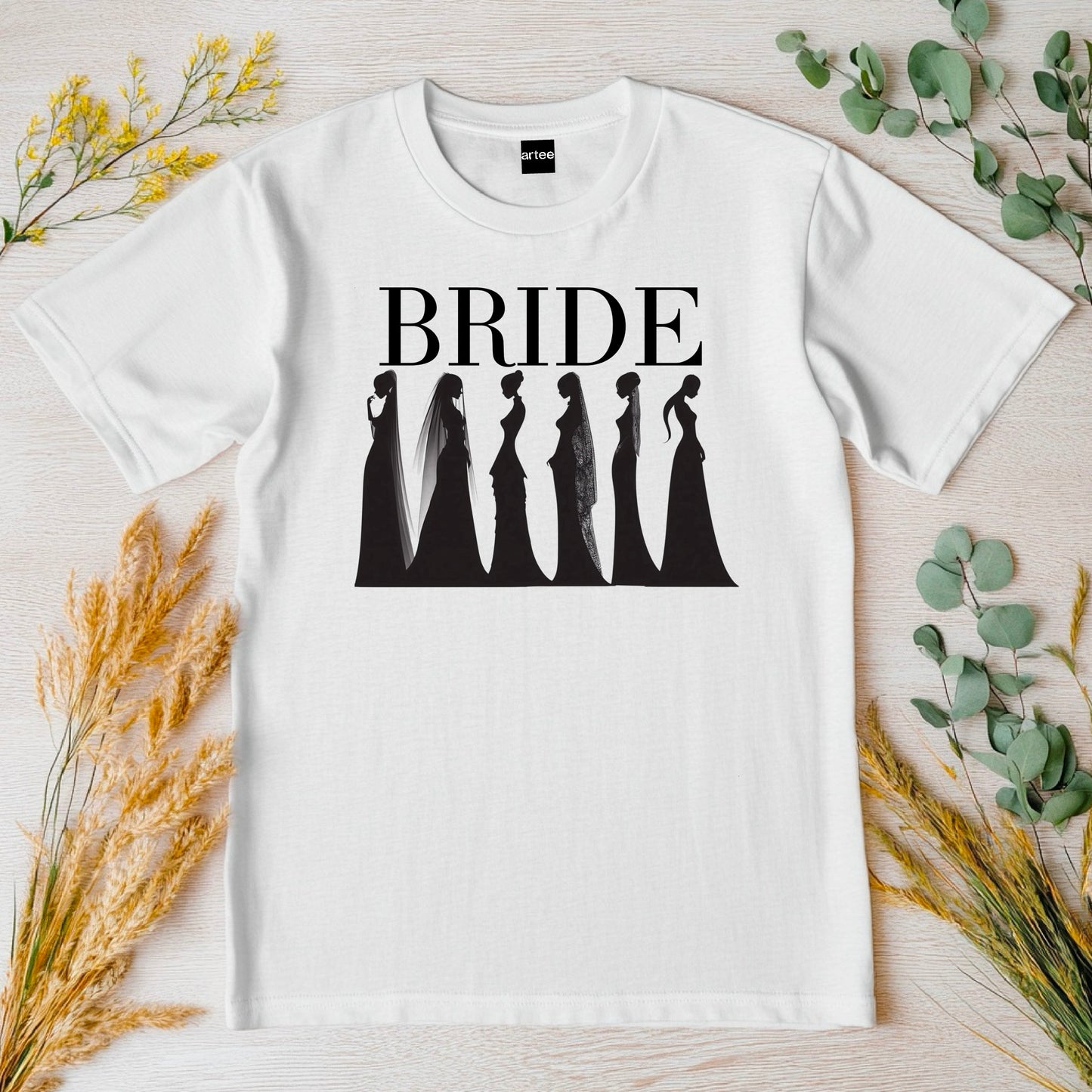 Bride Fashion T-Shirt – Wedding Day Tee – Stylish Bride Shirt – Bridal Shower Gift – Engagement Outfit – Bachelorette Top