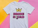 Bride Squad Shirt – Bachelorette Party T-Shirt – Bridesmaid Matching Tee – Bridal Shower Outfit – Team Bride Wedding Shirt