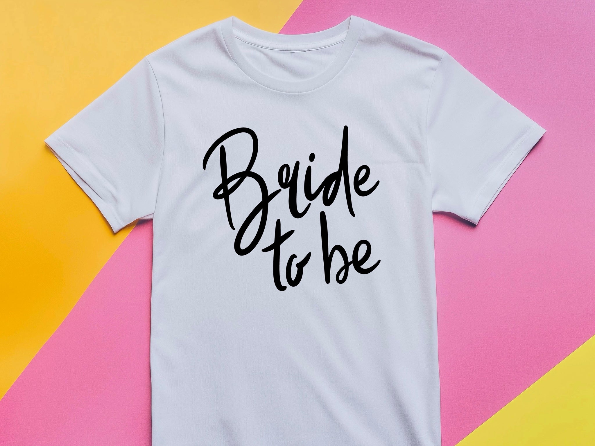 Bride to Be Shirt with Handwriting Font – Wedding T-Shirt – Bachelorette Party Tee – Bridal Shower Gift – Future Mrs Engagement Shirt