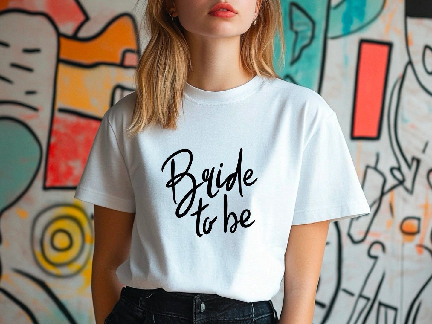 Bride to Be Shirt with Handwriting Font – Wedding T-Shirt – Bachelorette Party Tee – Bridal Shower Gift – Future Mrs Engagement Shirt
