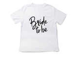 Bride to Be Shirt with Handwriting Font – Wedding T-Shirt – Bachelorette Party Tee – Bridal Shower Gift – Future Mrs Engagement Shirt