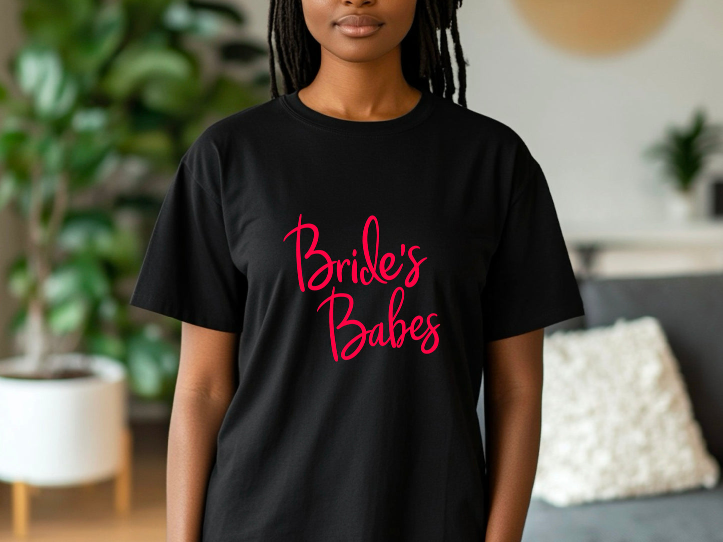 Bride’s Babes Shirt – Bridesmaid Wedding T-Shirt – Bachelorette Party Matching Tee – Bridal Party Gift – Team Bride Shirt
